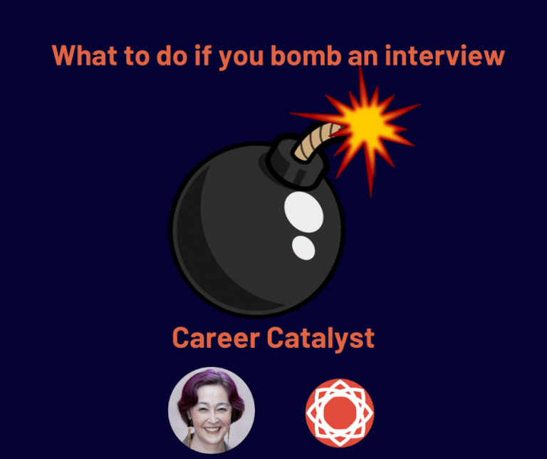 What to do if you’ve bombed an interview Denver Career Catalyst